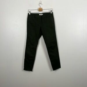 Vineyard Vines Womens 4 Chino Army Green 2 Pocket Straight Leg Casual Pants